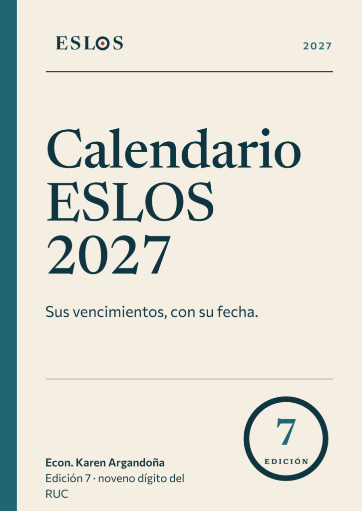 Portada del Calendario ESLOS 2027, edición 7